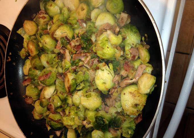 Recipe of Homemade Bacon Brussel Sprouts