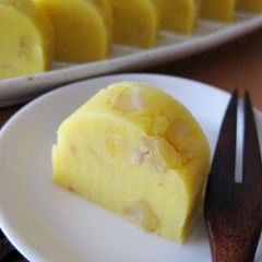 A picture of Chestnut and Sweet Potato Yokan.