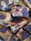 Barra con chocolate y caramelo