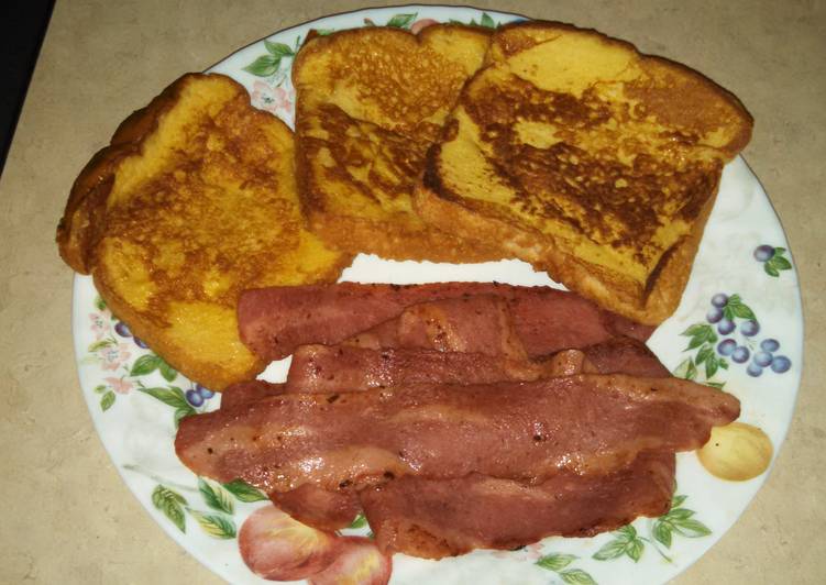 Steps to Make Speedy basic French toast