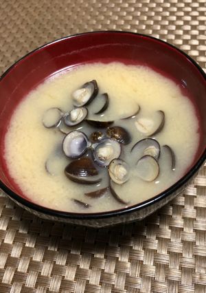 A picture of Super Delicious! Shijimi Clam Miso Soup.