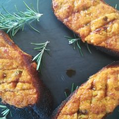 Welsh rarebit A picture of Welsh rarebit.