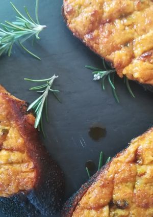 A picture of Welsh rarebit.