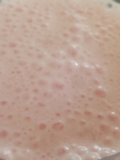 A picture of Strawberry milk shake.