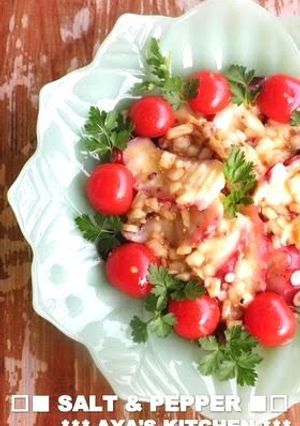 A picture of Octopus and Tomatoes Japanese-style Marinade.
