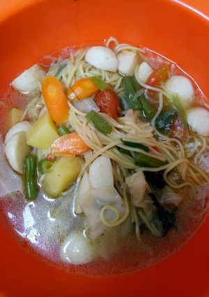Foto resep Sayur sop mie