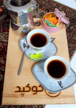 عکسی از دستور قهوه نادری☕