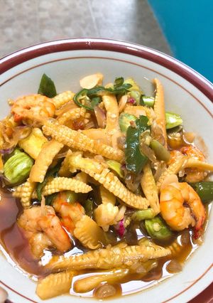 Foto resep Tumis jagung muda (putren)