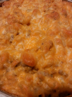 A picture of Cheeseburger Macaroni Casserole.