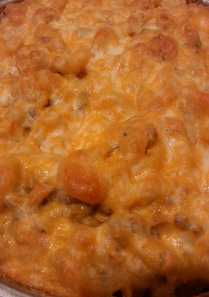 A picture of Cheeseburger Macaroni Casserole.