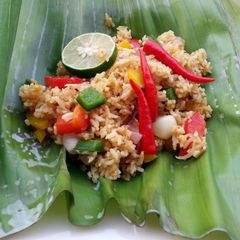 A picture of Vegan Fried Rice With Coconut Milk.