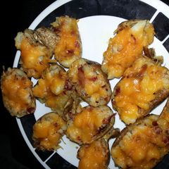 A picture of Bacon Cheddar Potato Skins.
