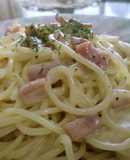 Sublime Pasta with Garlic, Bacon and Heavy Cream