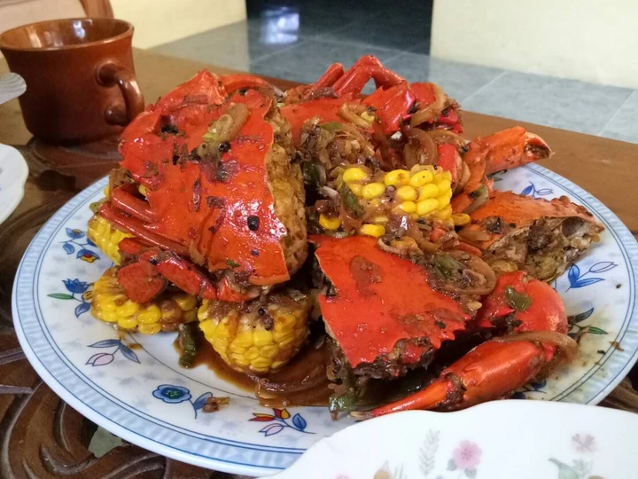 Langkah Gampang Membikin Resep Kepiting Lada Hitam yang Lezat Anti Ribet, Mantap