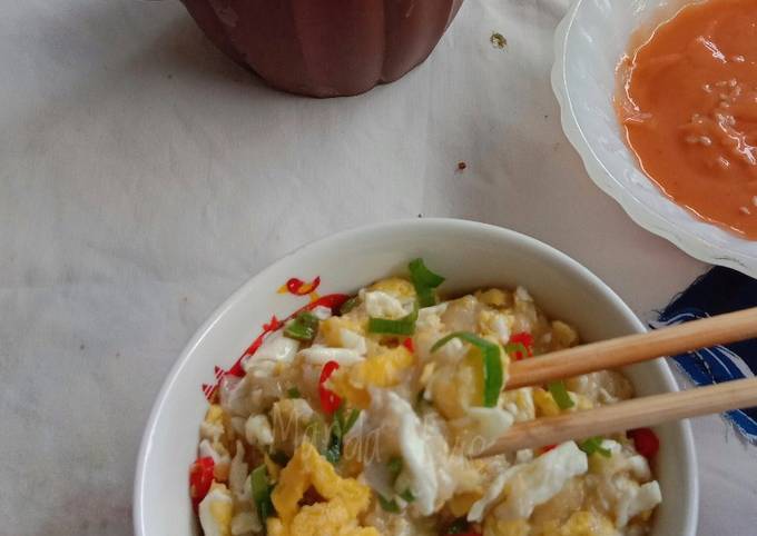 Standar Bagaimana cara bikin Aci telor ala Dapur Kobe yang nagih banget