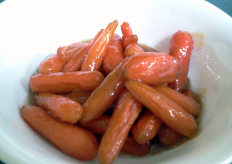 Steps to Prepare Perfect Maple Glazed Carrots Quick &amp; Easy