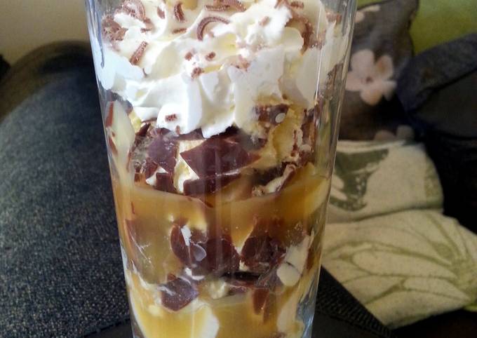 Recipe of Perfect Banoffee Sundae
