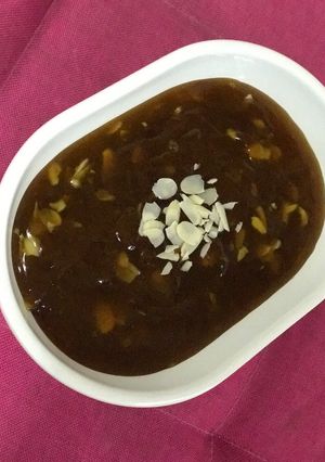 صورة لوصفة الحلوى العمانية