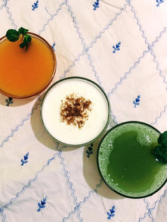 A picture of Tri Color Drinks.