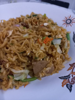 Foto resep Mie Telor Goreng Simpel