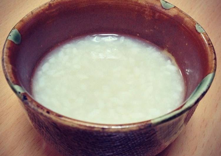 Recipe of Award-winning Authentic Amazake (Sweet Rice Sake) with Rice Malt