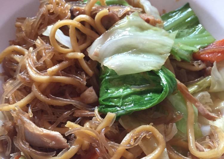Steps to Prepare Super Quick Homemade Asian noodles (Mikibihon)