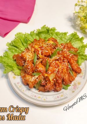 Foto resep Ayam Crispy Saus Madu