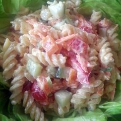 A picture of Healthy Pasta Salad.