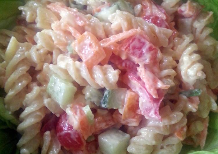 How to Make Favorite Healthy Pasta Salad