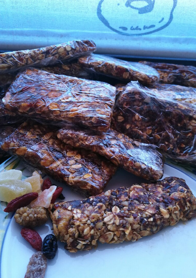 Una foto de Barritas energéticas caseras