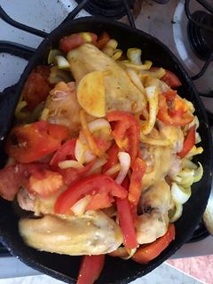 Una foto de Guiso de pollo