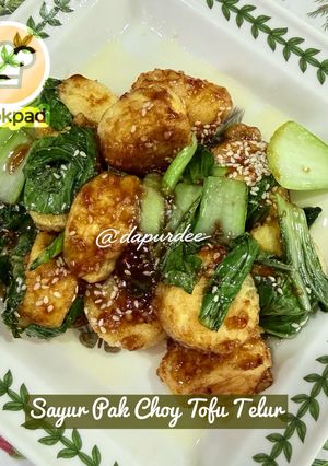Gambar 👩‍🍳Sayur Pak Choy Tofu Telur