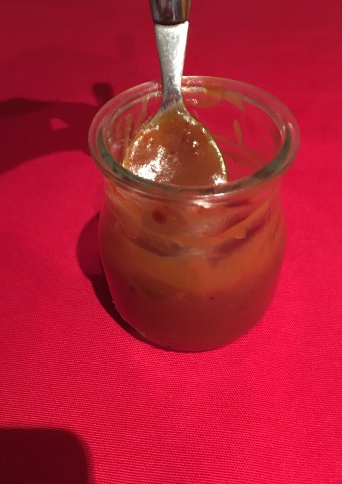 Una foto de Coulis de caramelo