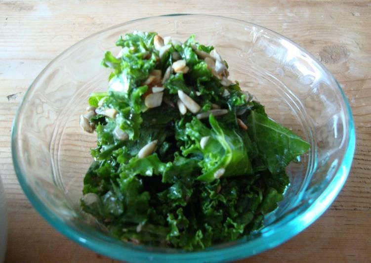 Easiest Way to Make Homemade Fresh Kale Salad