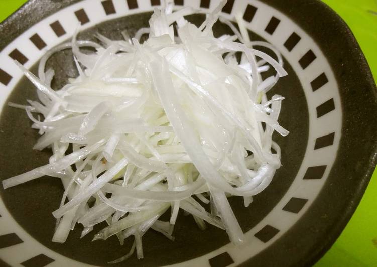 Easiest Way to Make Homemade How to Make Shredded White Leek