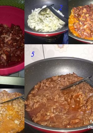 Foto resep Bistik Daging Simple☺