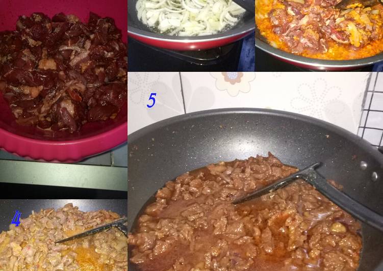 Cara Membuat Bistik Daging Simple☺ Anti Gagal