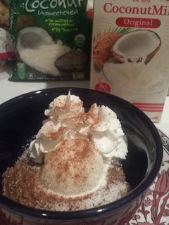 A picture of Choco-Coco Quinoa "Rice" Pudding.