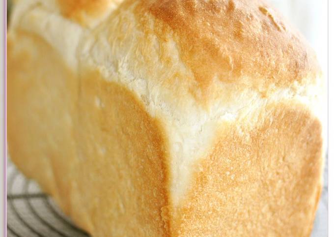 Aromatic Shokupan (Square Loaf) With Rice and Sake