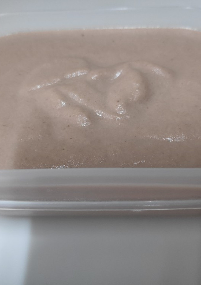Una foto de Flan fit proteico.(microondas)