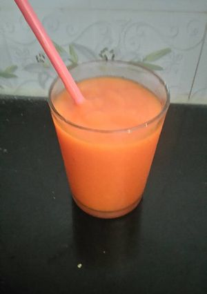 Hình của món Sinh tố đu đủ.