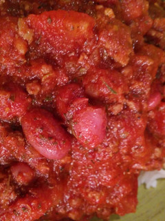 A picture of Crock pot chili.
