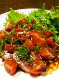 Easy Italian: Bonito and Tomato Carpaccio