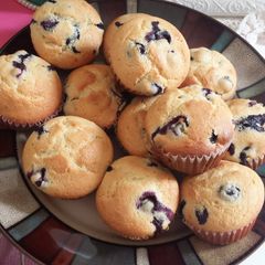A picture of Blueberry Muffins.