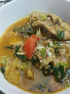 Foto resep Sup Kuning Kemangi Patin
