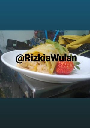 Foto resep Fried Rice Wrap Egg
