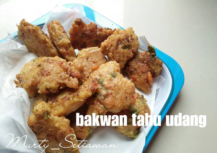 Bakwan tahu udang