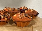 Una foto de muffins eritritol