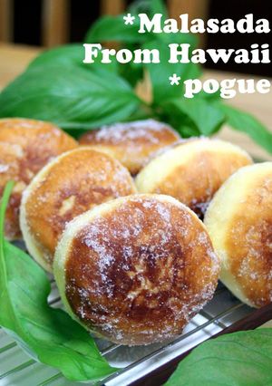 A picture of Melt-in-your-mouth Hawaiian Malasada Donuts.
