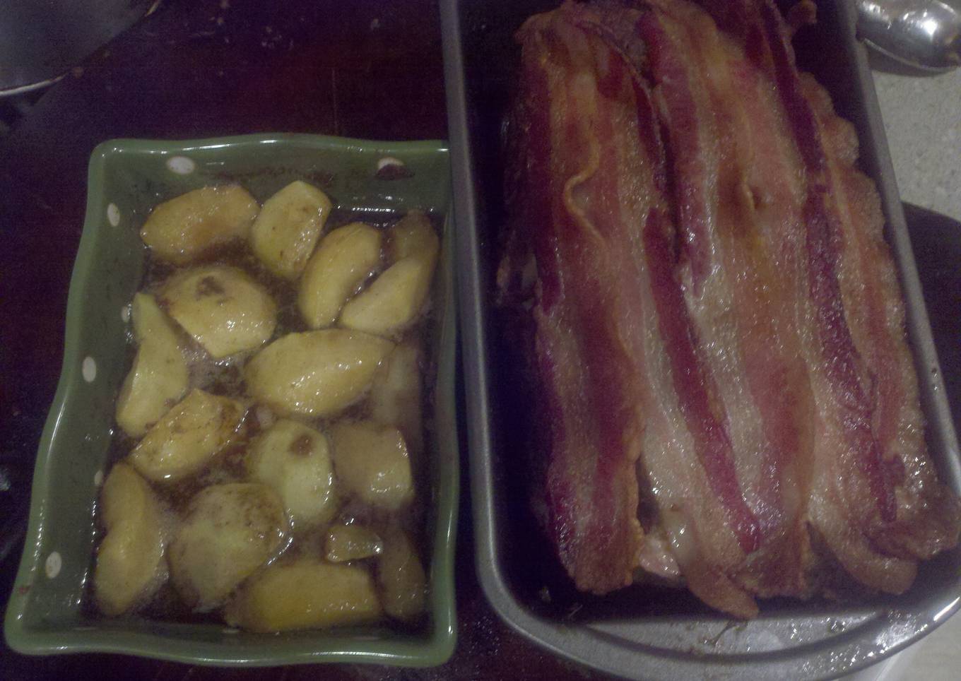 Priya Meatloaf with Apple Bacon